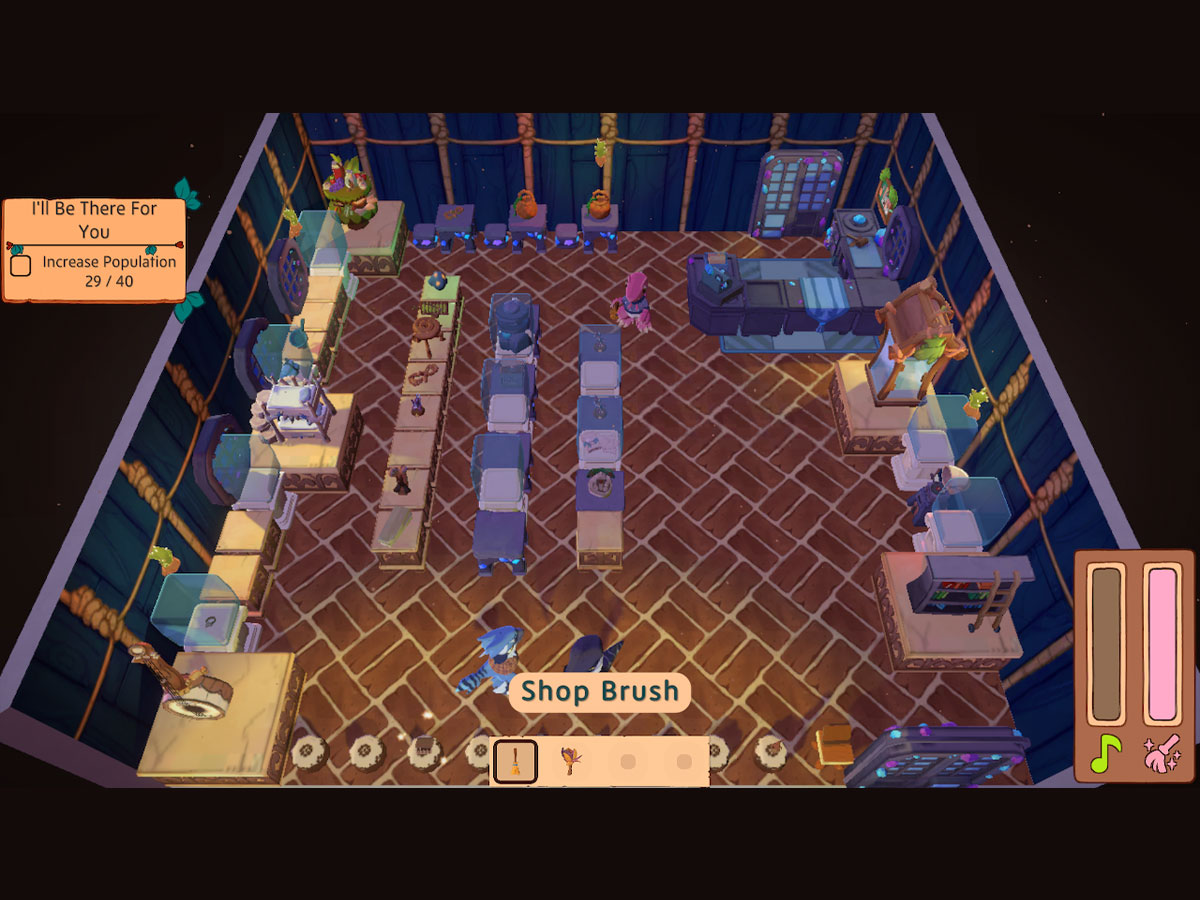 Zrzut ekranu screenshot z gry Amber Isle