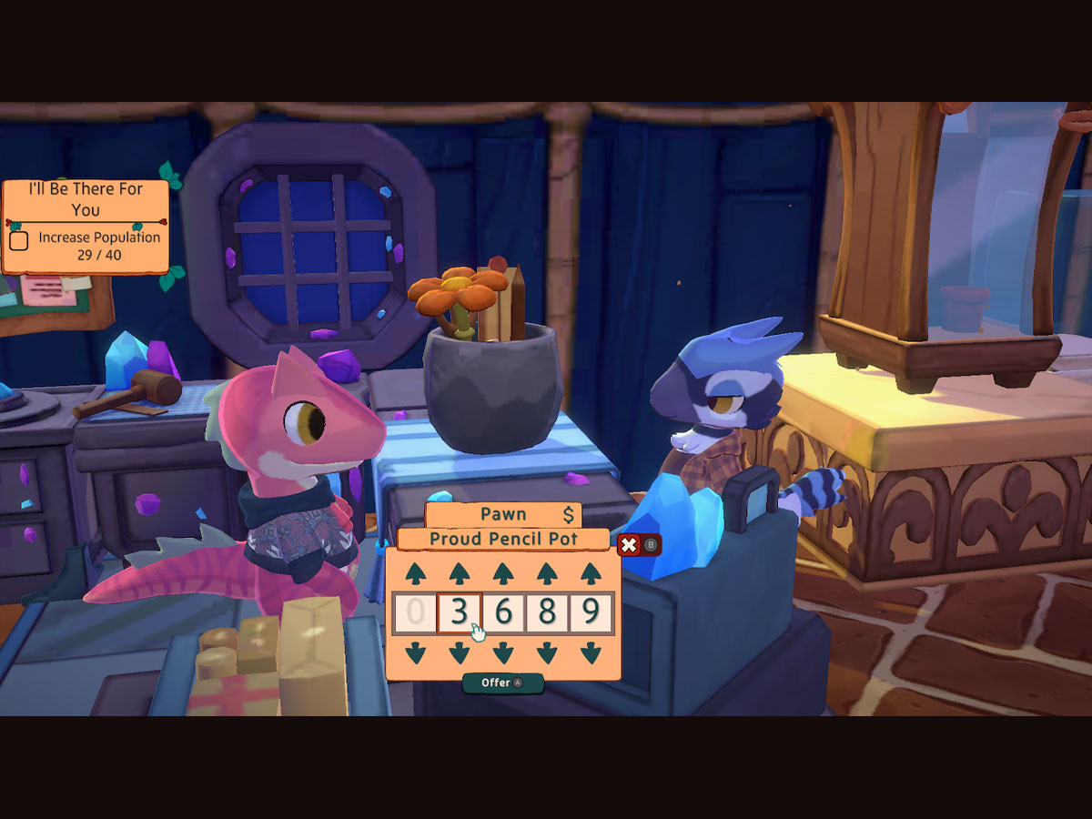 Zrzut ekranu screenshot z gry Amber Isle