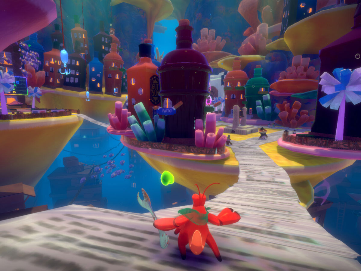 Zrzut ekranu screenshot z gry Another Crab’s Treasure