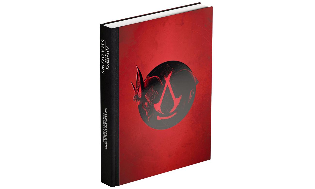 Poradnik Assassin’s Creed Shadows – The Complete Official Guide Collector's Edition - Widok od przodu pod kątem