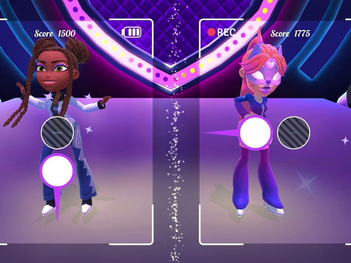 Zrzut ekranu screenshot z gry BRATZ Rhythm & Style
