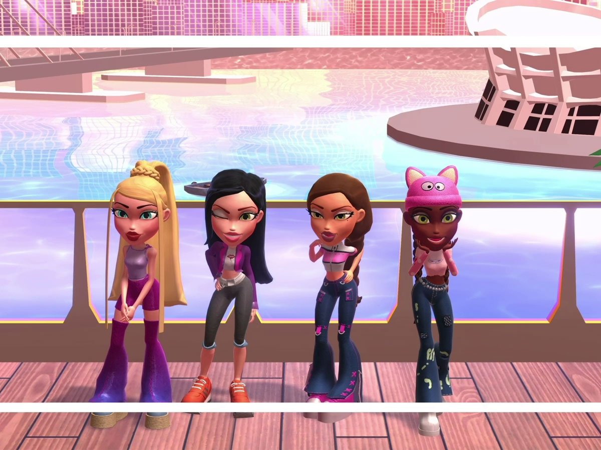 Zrzut ekranu screenshot z gry BRATZ Rhythm & Style