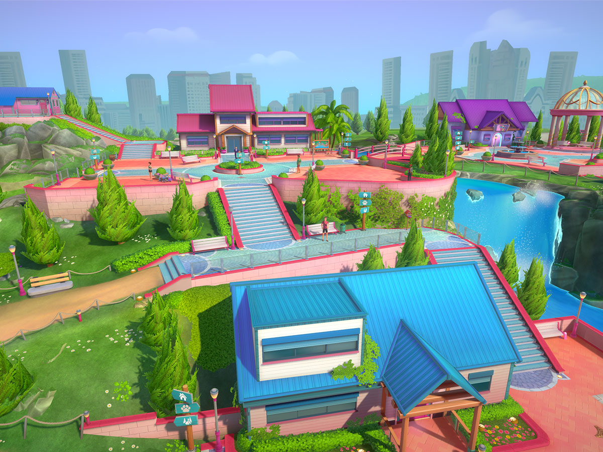 Zrzut ekranu screenshot z gry Barbie: Project Friendship