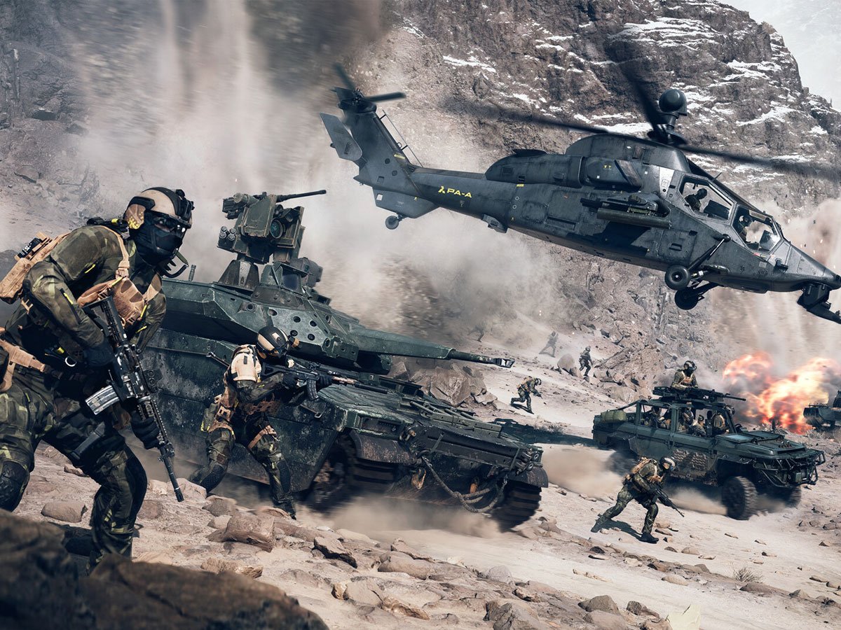 Zrzut ekranu screenshot z gry Battlefield 6
