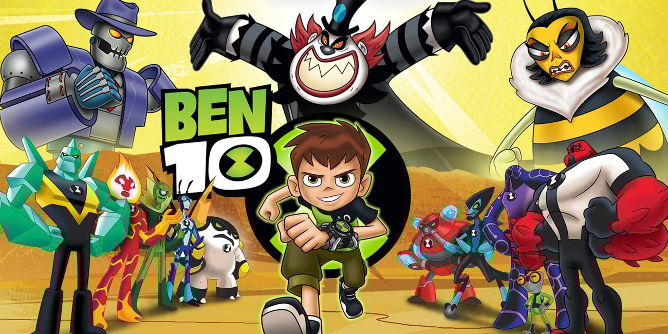 Grafika key art z gry Ben 10
