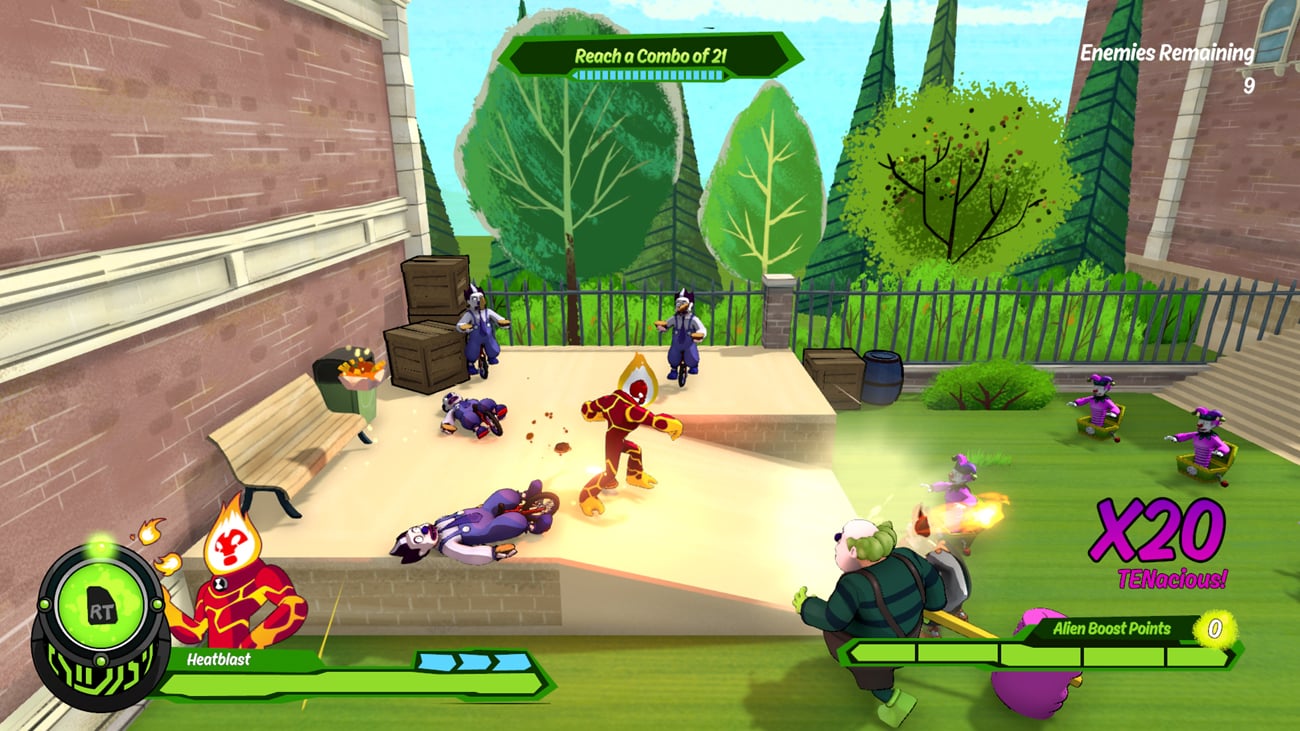 Zrzut ekranu screenshot z gry Ben 10