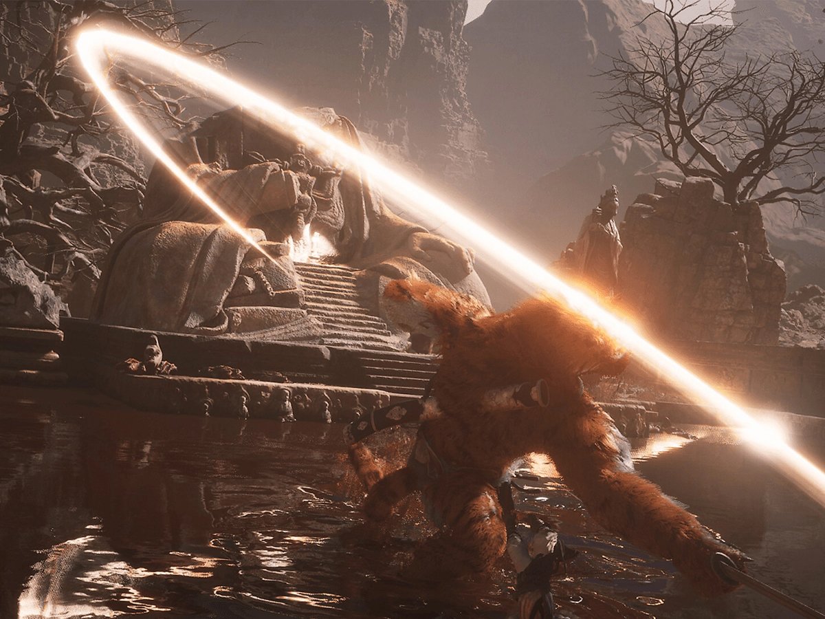 Zrzut ekranu screenshot z gry Black Myth: Wukong