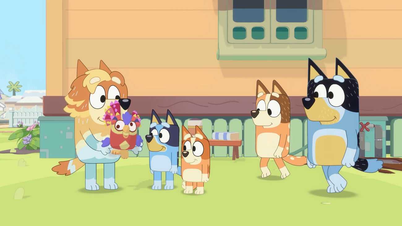 Zrzut ekranu screenshot z gry Bluey: The Videogame