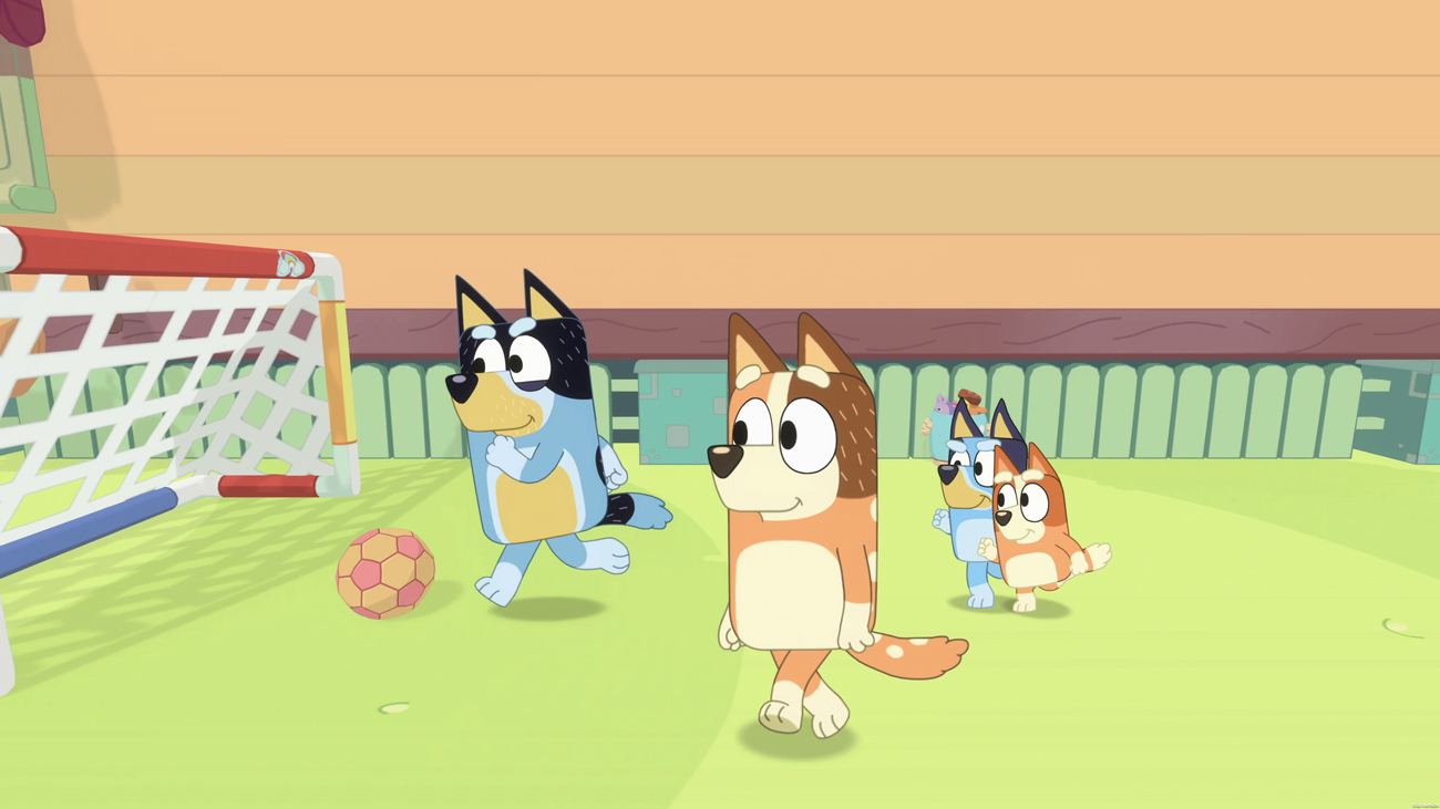 Zrzut ekranu screenshot z gry Bluey: The Videogame