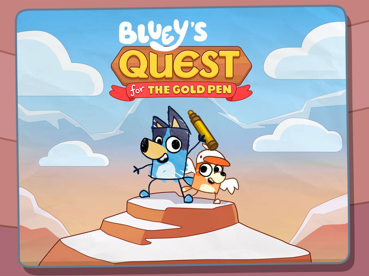 PlayStation Bluey's Quests for the Gold Pen