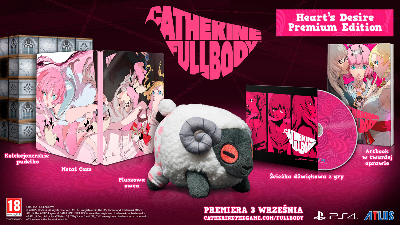 Gra PS4 Catherine Full Body Heart's Desire Premium Edition