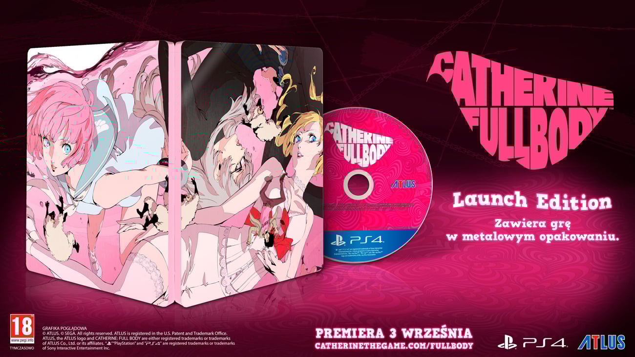 Gra PS4 Catherine Full Body Limited Edition