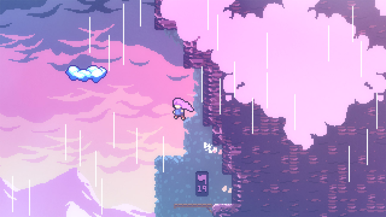 Zrzut ekranu screenshot z gry Celeste