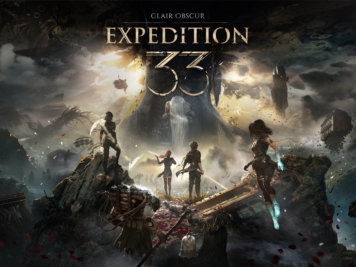 Grafika key art z gry Clair Obscur: Expedition 33