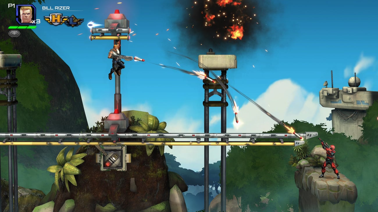 Zrzut ekranu screenshot z gry Contra: Operation Galuga