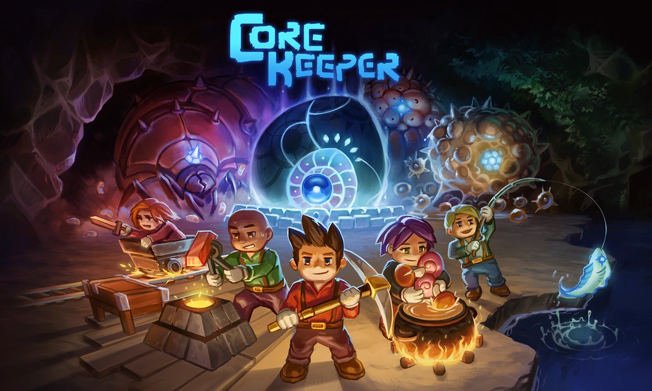 Grafika key art z gry Core Keeper