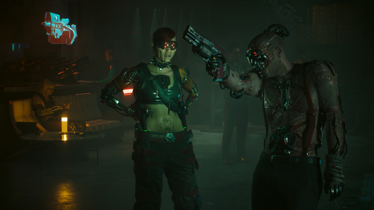 Zrzut ekranu screenshot z gry Cyberpunk 2077