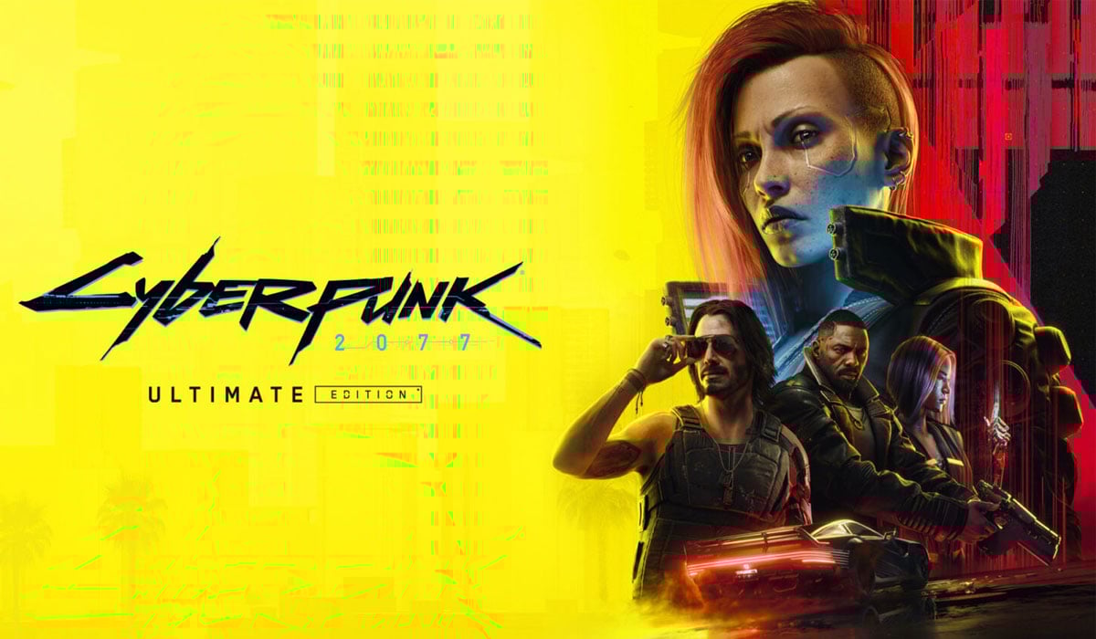 Grafika key art z gry Cyberpunk 2077: Ultimate Edition