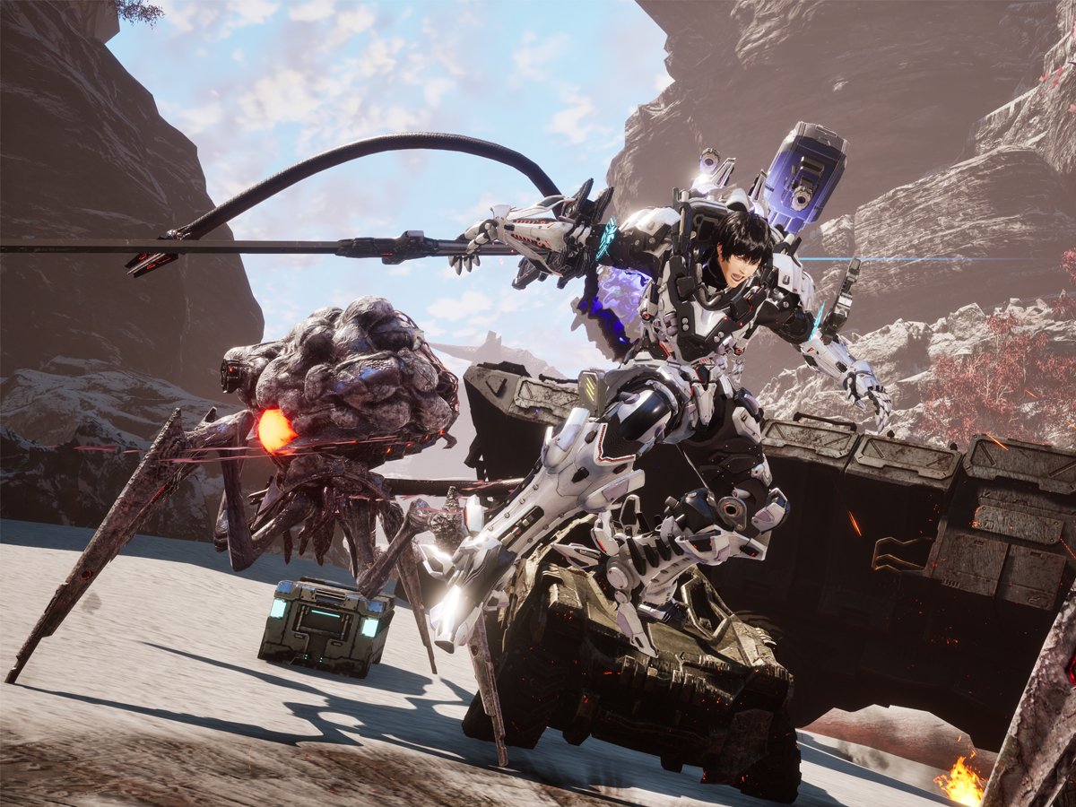 Zrzut ekranu screenshot z gry Daemon X Machina: Titanic Scion