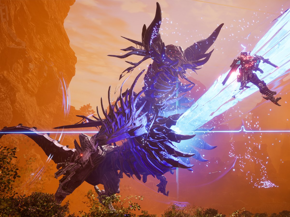 Zrzut ekranu screenshot z gry Daemon X Machina: Titanic Scion