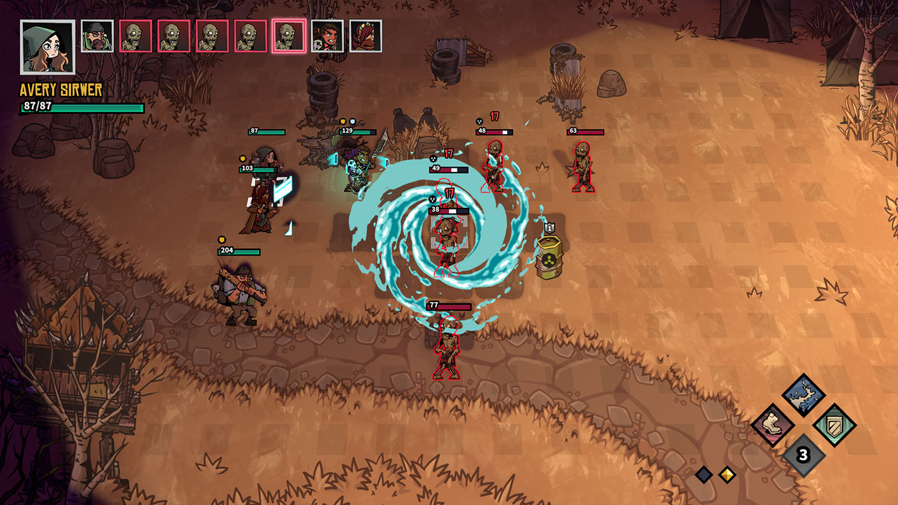 Zrzut ekranu screenshot z gry Days of Doom