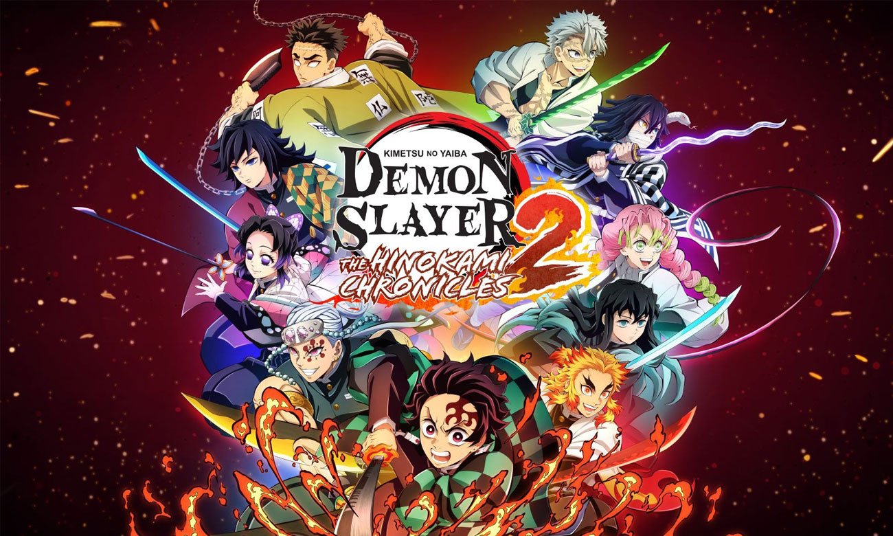 Grafika key art z gry Demon Slayer -Kimetsu no Yaiba- The Hinokami Chronicles 2
