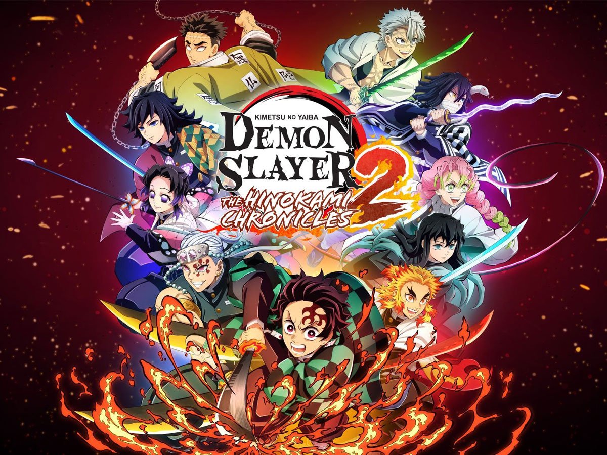 Grafika key art z gry Demon Slayer -Kimetsu no Yaiba- The Hinokami Chronicles 2