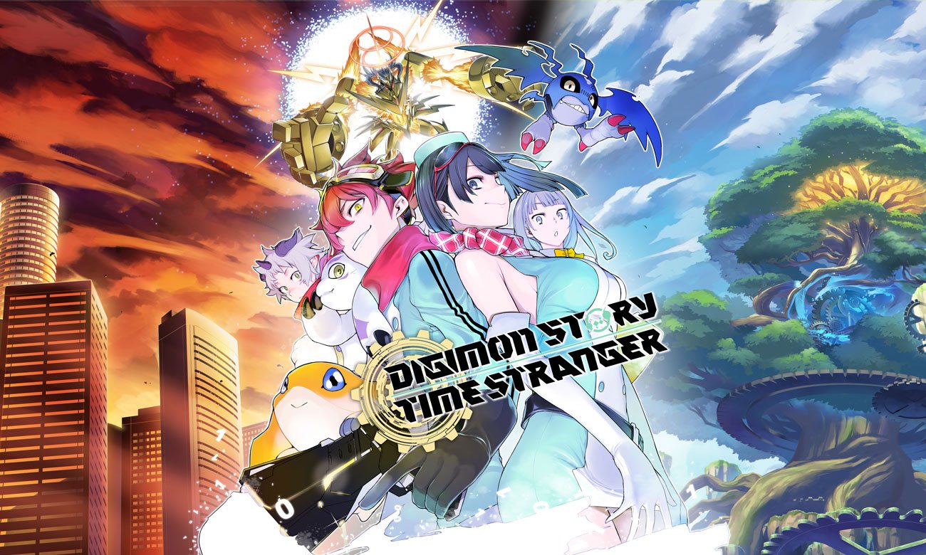 Grafika key art z gry Digimon Story: Time Stranger