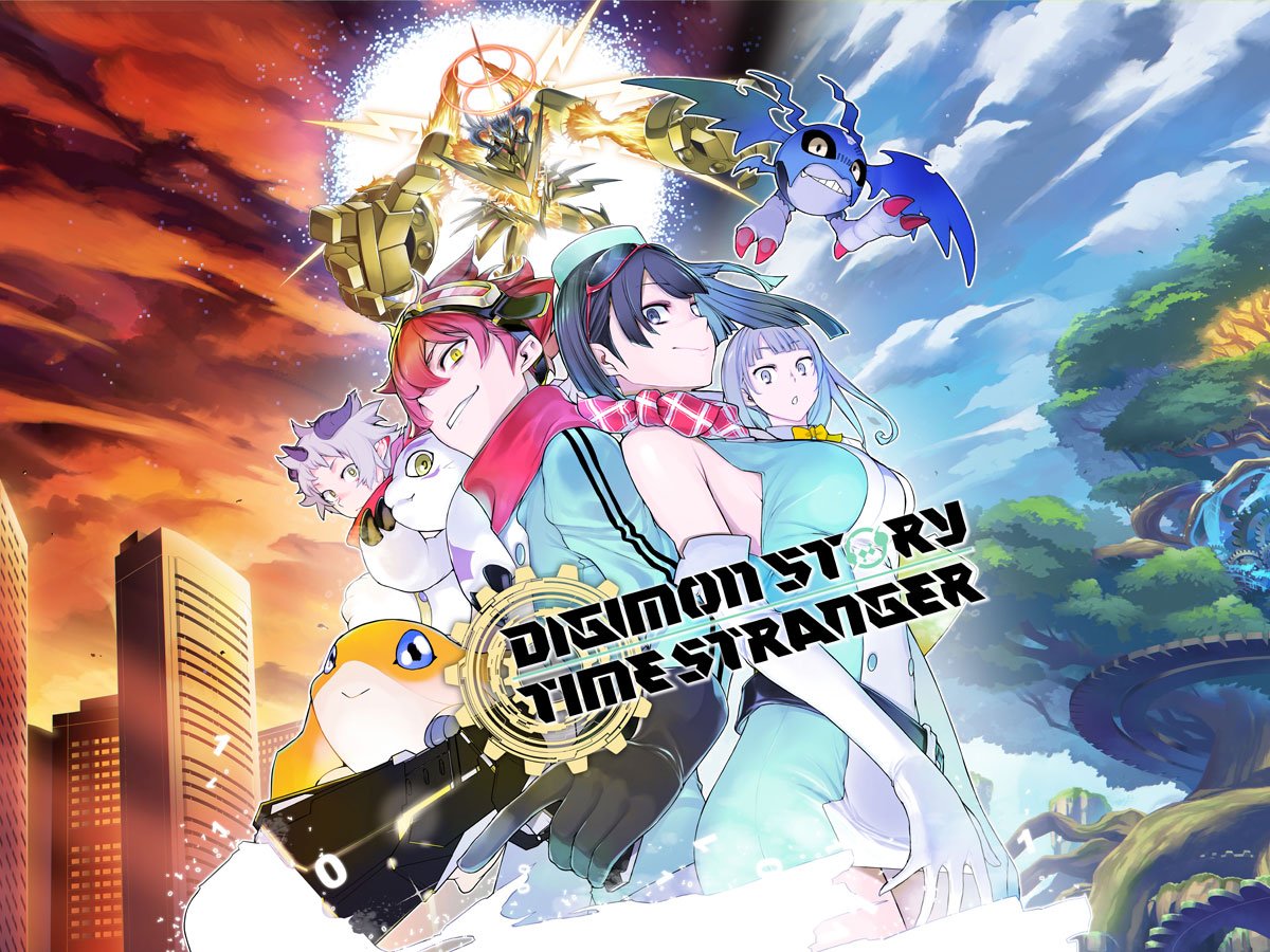 Grafika key art z gry Digimon Story: Time Stranger