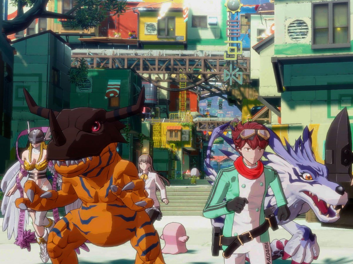 Zrzut ekranu screenshot z gry Digimon Story: Time Stranger