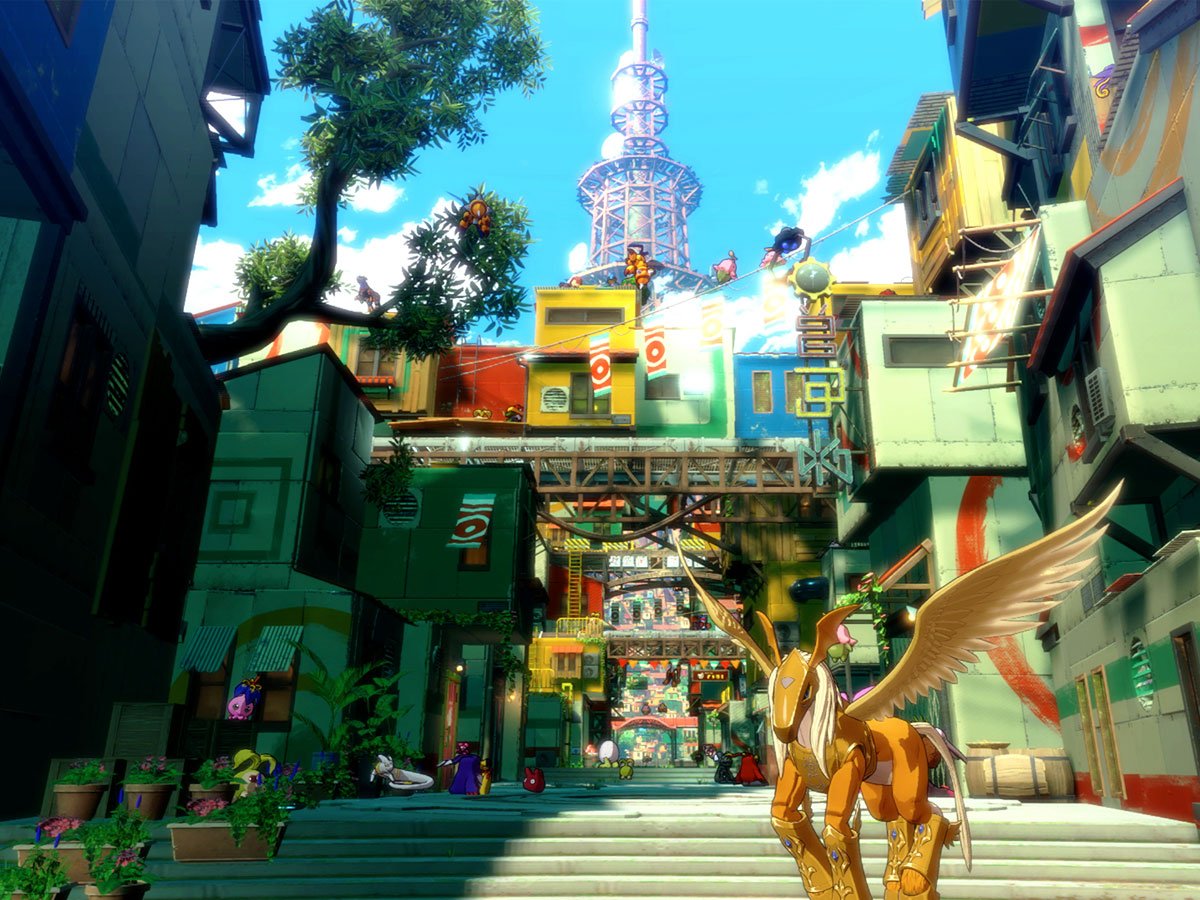 Zrzut ekranu screenshot z gry Digimon Story: Time Stranger