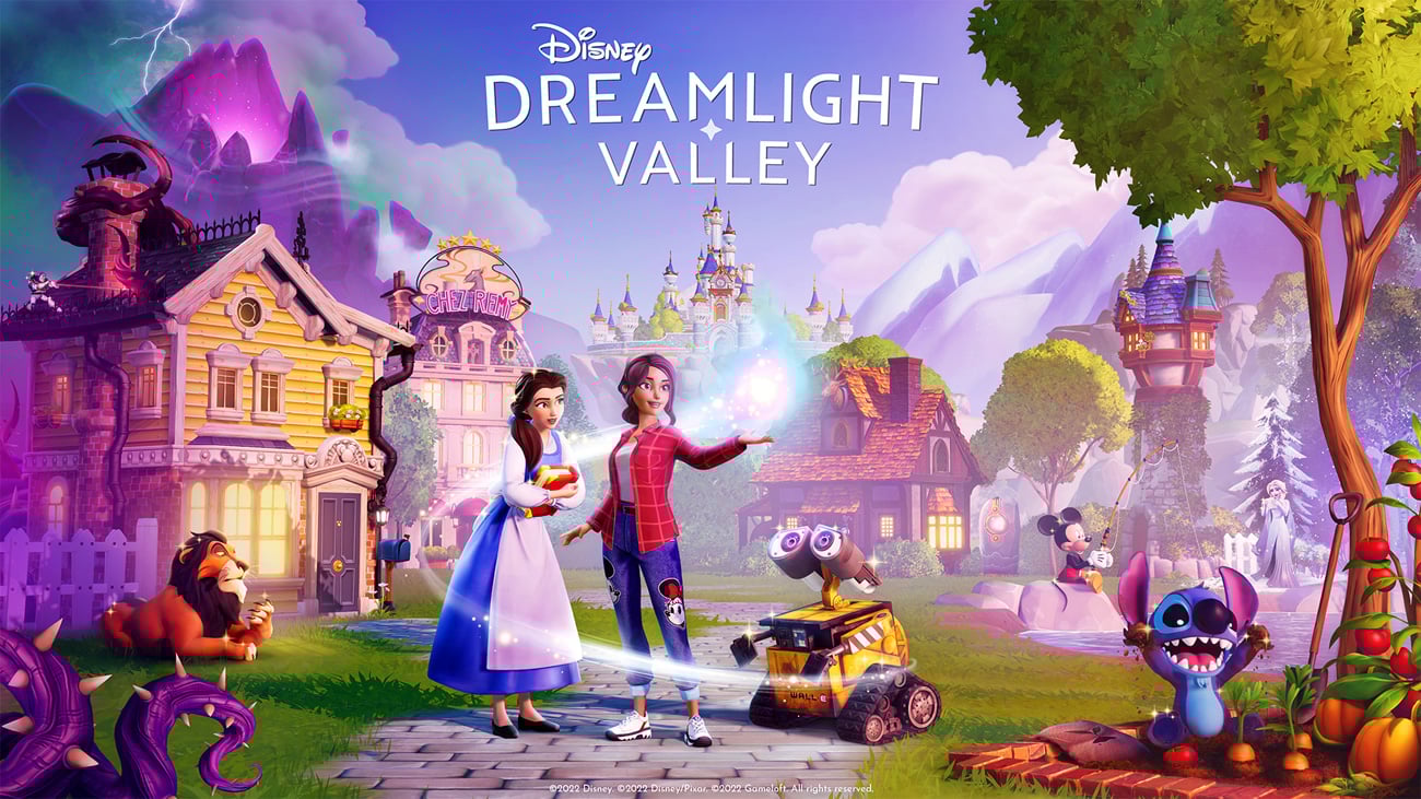 Grafika key art z gry Disney Dreamlight Valley