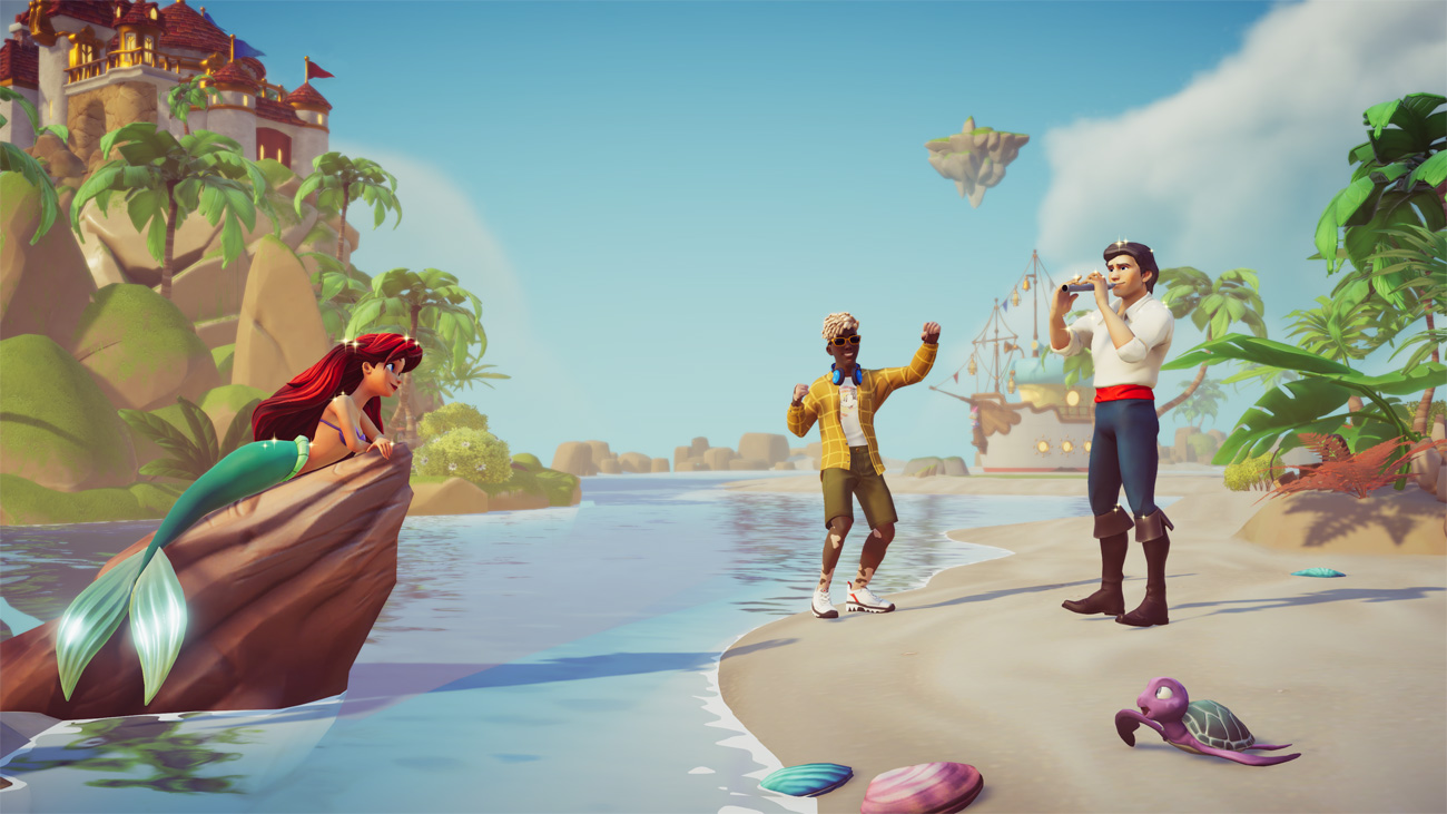 Zrzut ekranu screenshot z gry Disney Dreamlight Valley