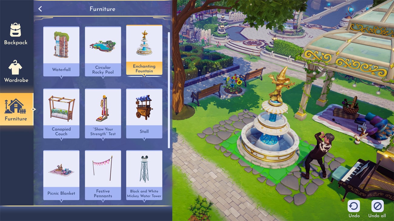 Zrzut ekranu screenshot z gry Disney Dreamlight Valley