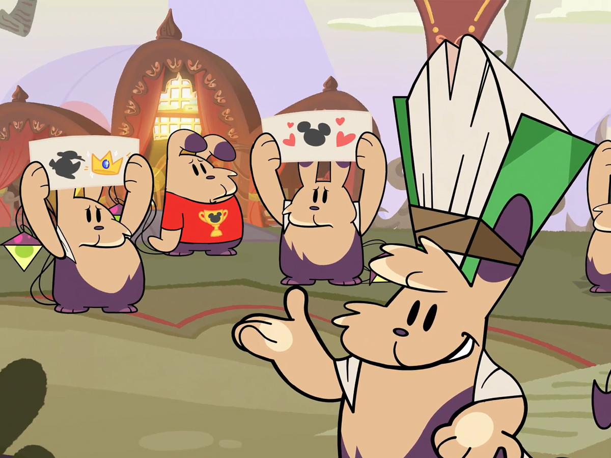Zrzut ekranu screenshot z gry Disney Illusion Island Starring Mickey & Friends