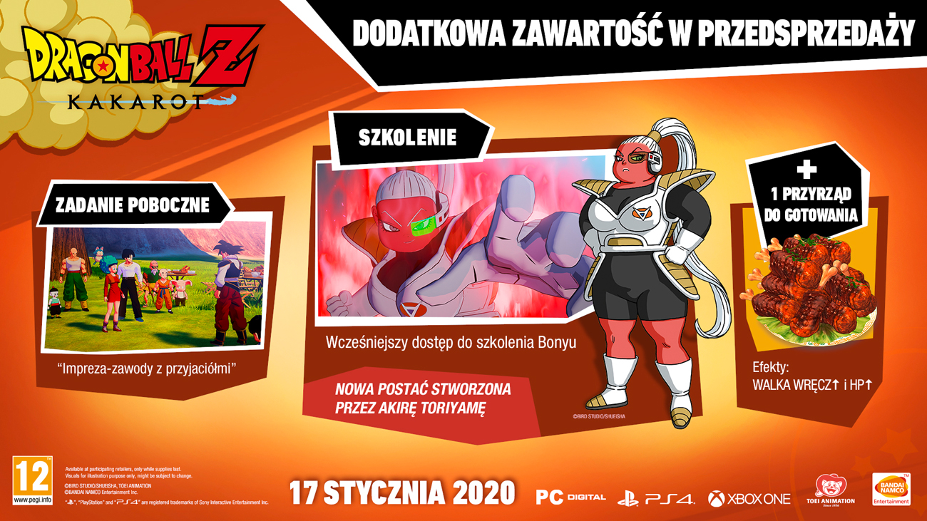 Bonus dla zamówień przedpremierowych