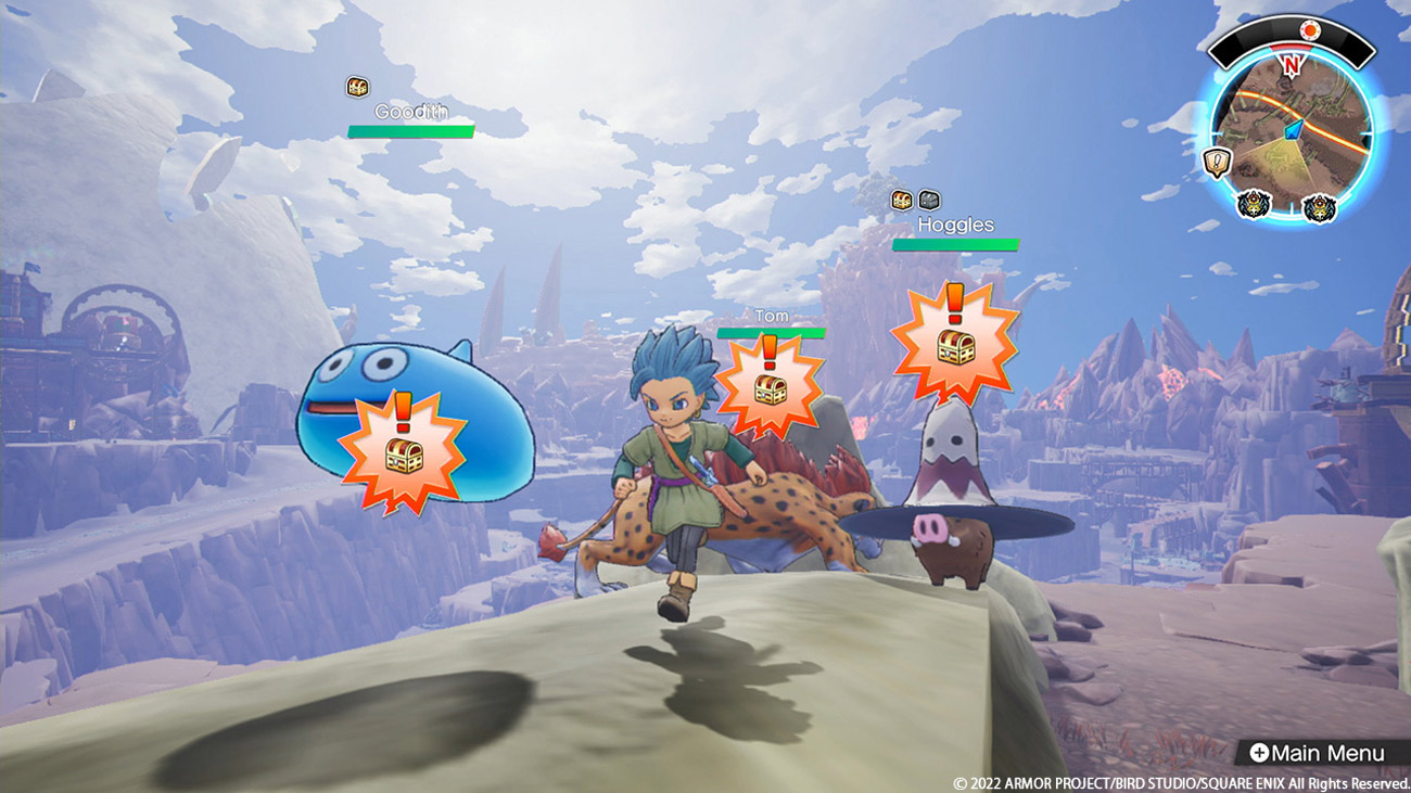 Zrzut ekranu z gry Dragon Quest Treasures
