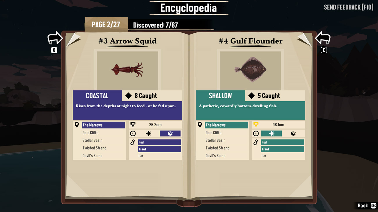 Zrzut ekranu screenshot z gry Dredge