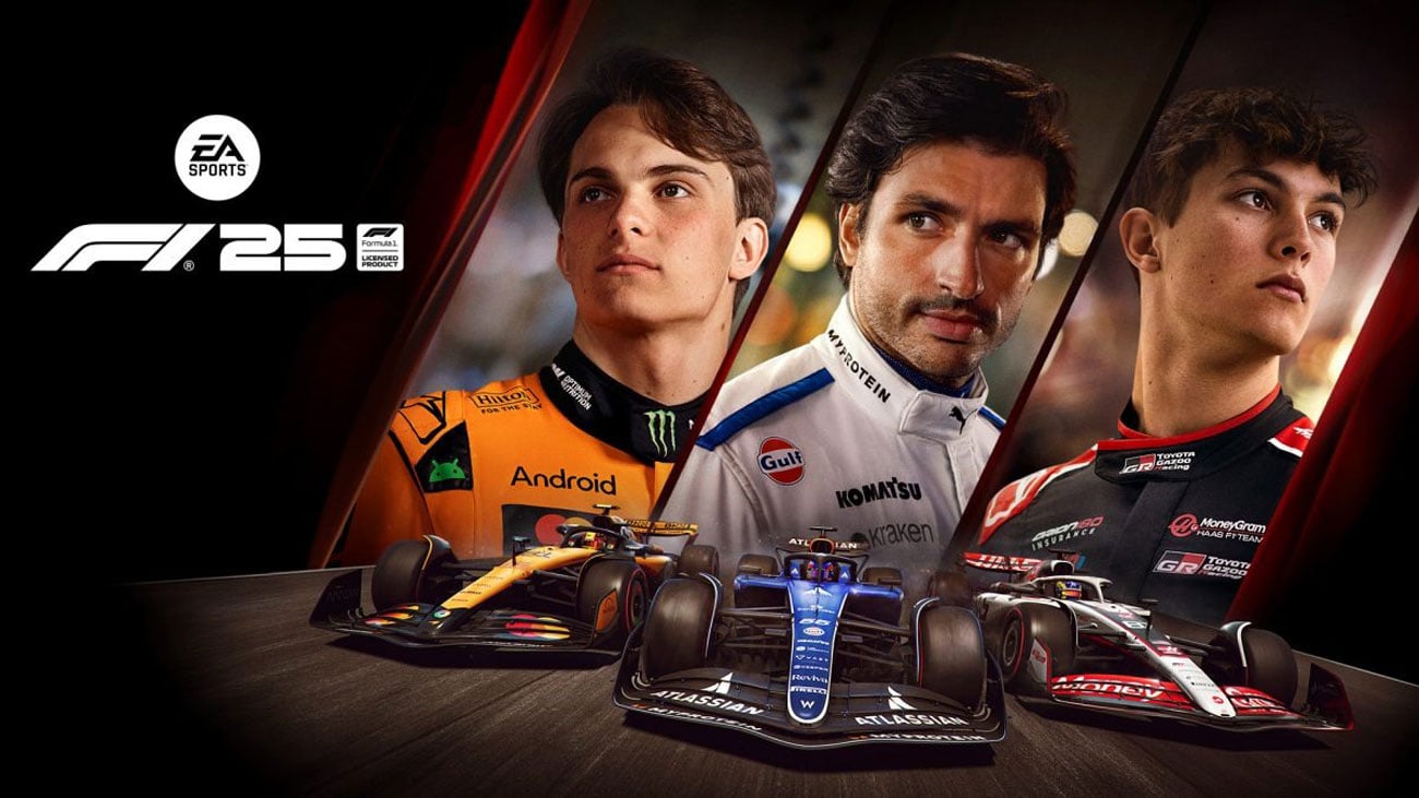 Grafika key art z gry EA SPORTS F1 25
