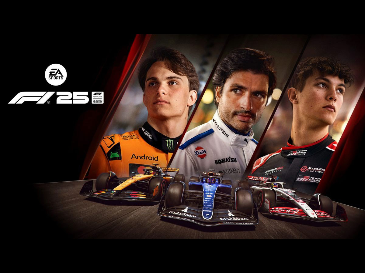 Grafika key art z gry EA SPORTS F1 25