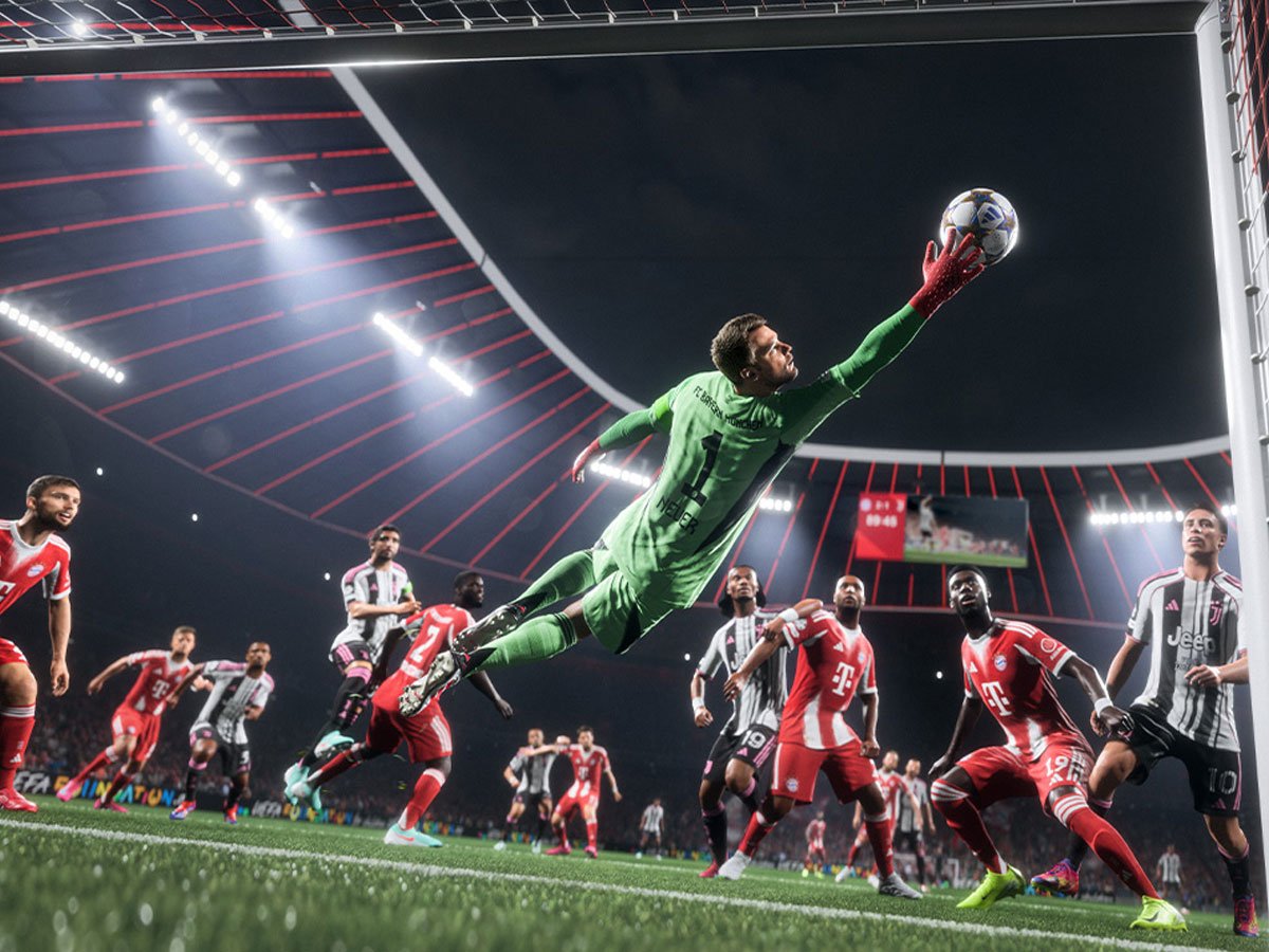 Zrzut ekranu screenshot z gry EA SPORTS FC 26 na Nintendo Switch