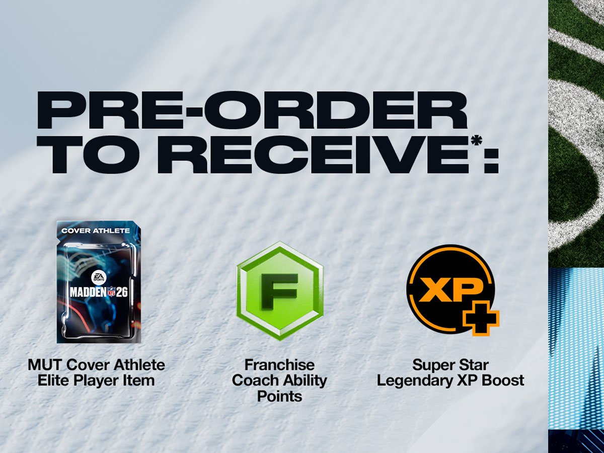 Grafika zawartość preorder EA SPORTS Madden NFL 26