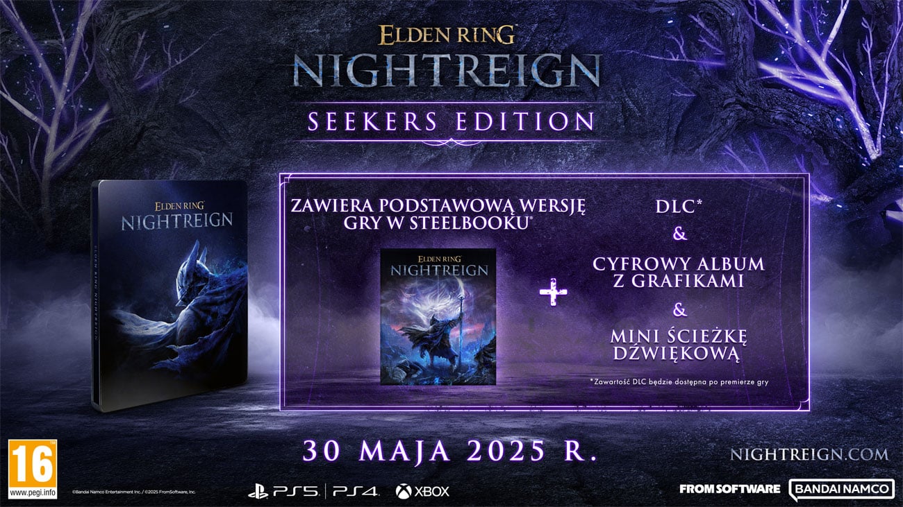 Zawartość Elden Ring Nightreign Seekers Edition