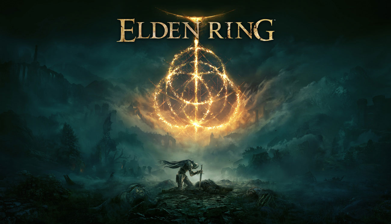 Gra Elden Ring na komputery PC - Logo Keyart