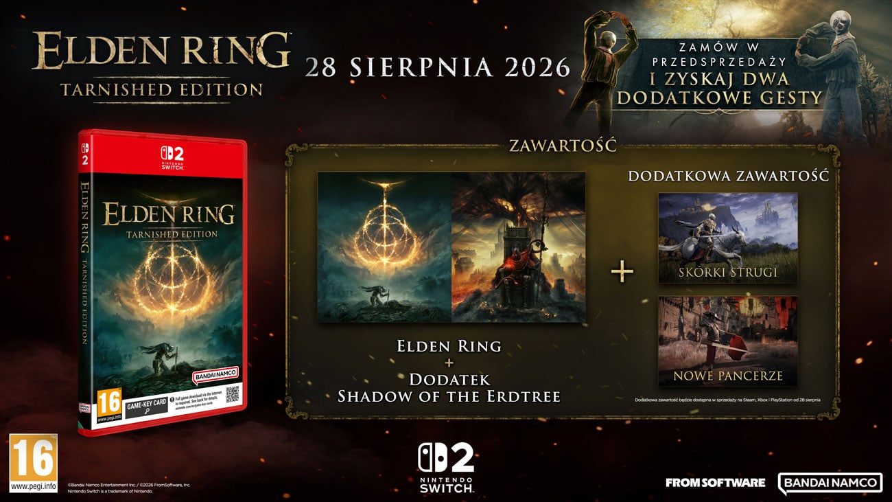 Zawartość Elden Ring Tarnished Edition