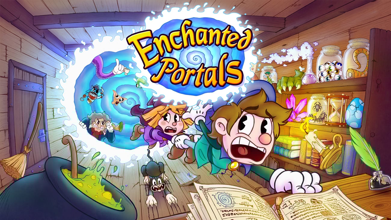 Grafika key art z gry Enchanted Portals
