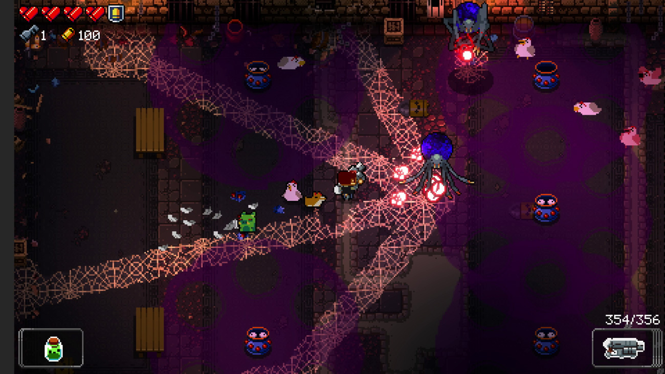 Zrzut ekranu z gry Enter the Gungeon