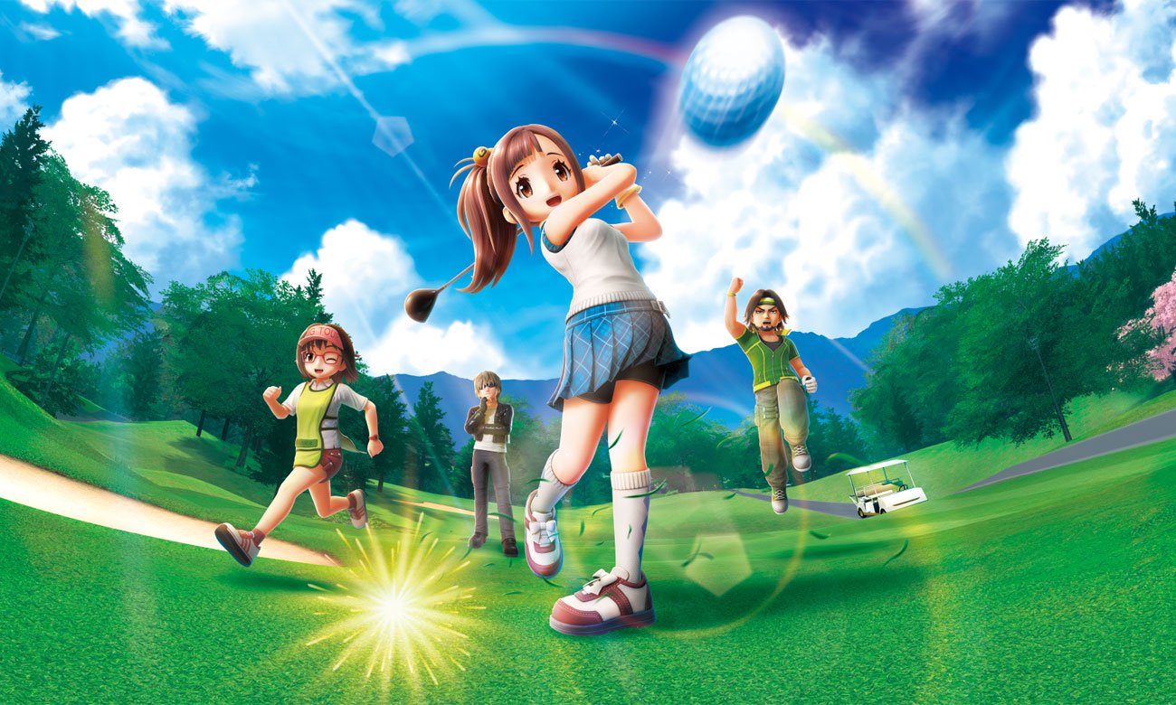 Grafika key art z gry Everybody's Golf Hot Shots