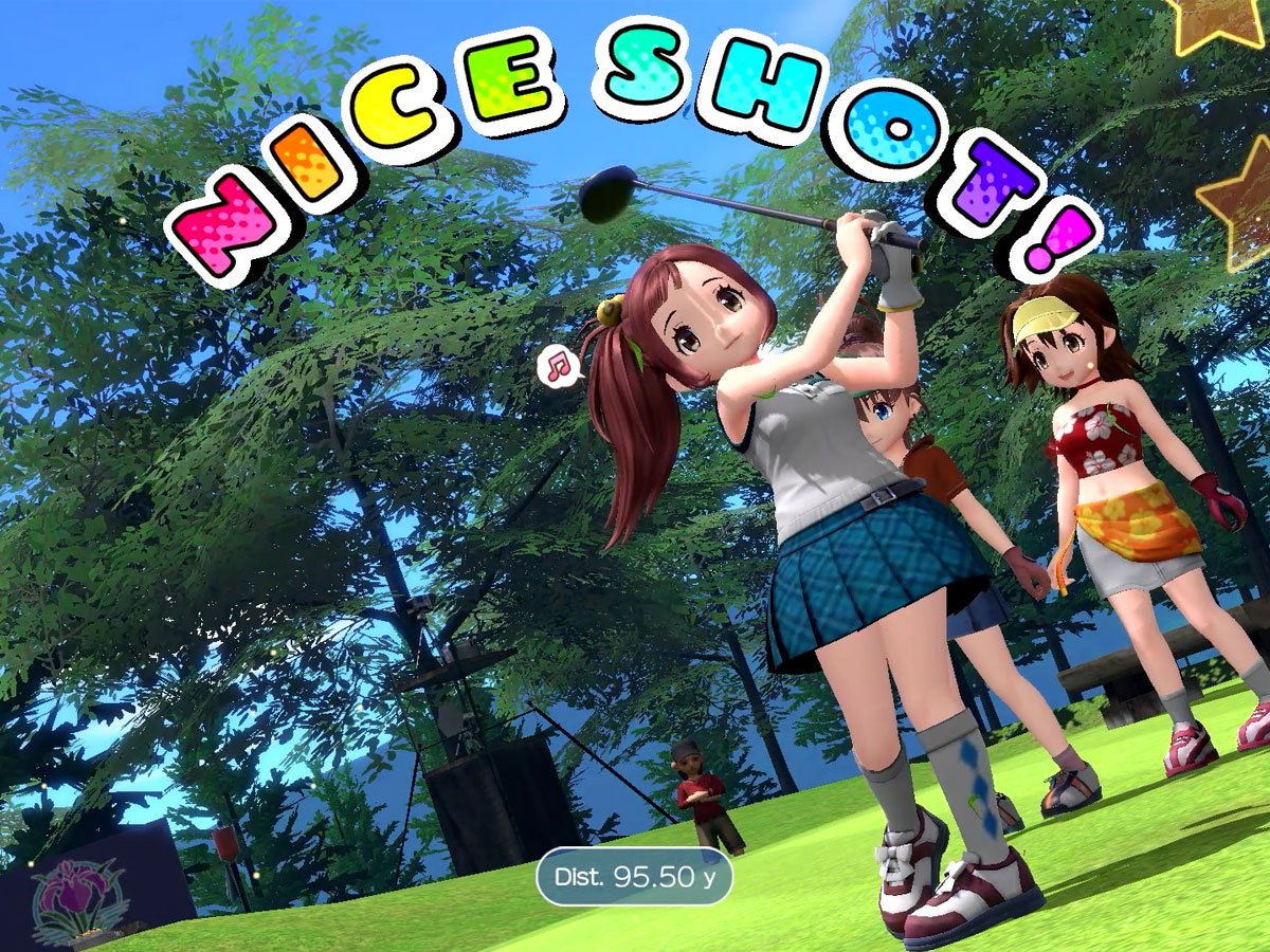 Zrzut ekranu screenshot z gry Everybody's Golf Hot Shots