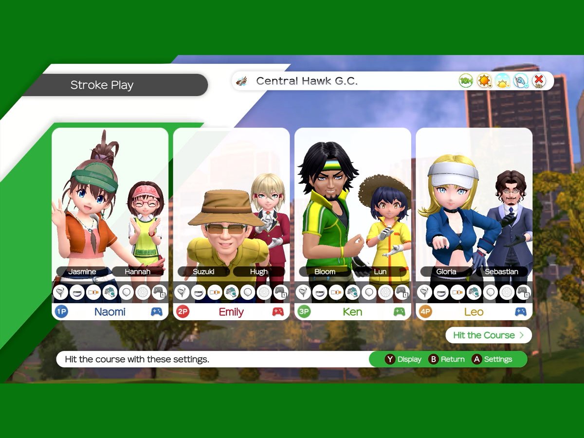 Zrzut ekranu screenshot z gry Everybody's Golf Hot Shots
